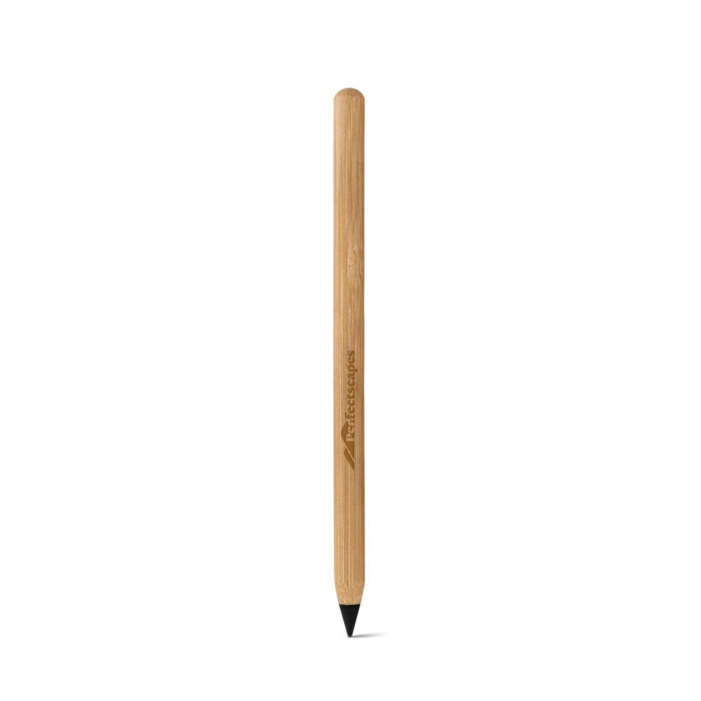 INFINITY promotional pen in natural with custom logo branding