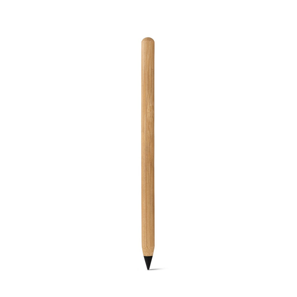INFINITY promotional pen in natural with custom logo branding