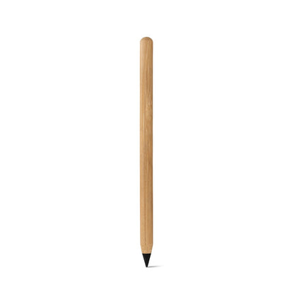 INFINITY promotional pen in natural with custom logo branding