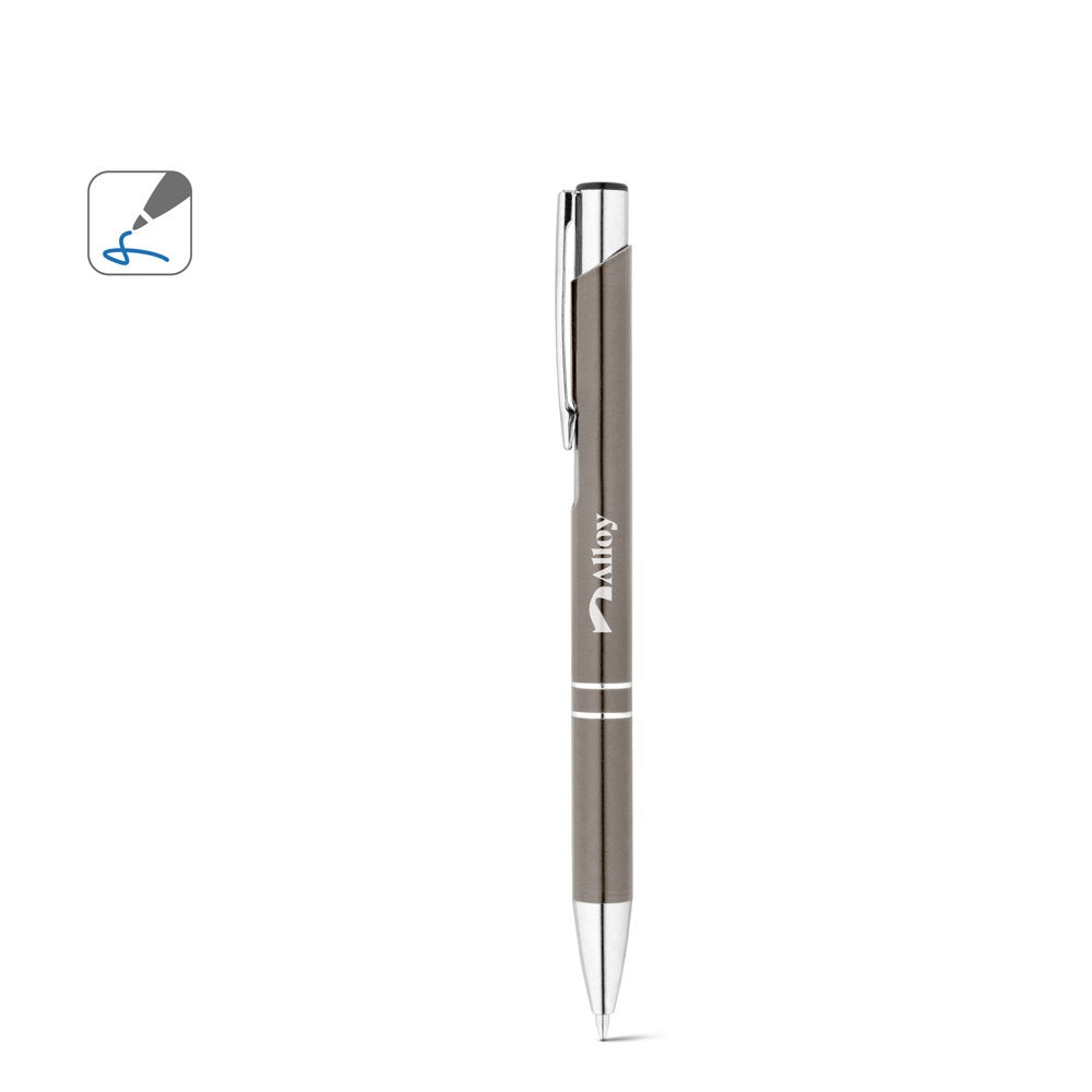 RE-BETA promotional pen (complete set view) with custom logo branding