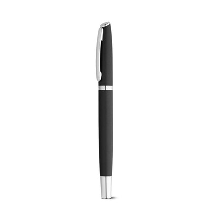 RE-LANDO-SET promotional writing set in black with custom logo branding