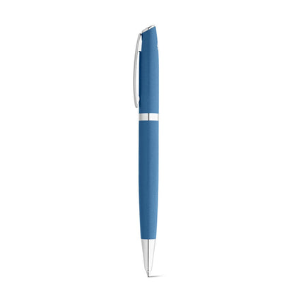 RE-LANDO-SET promotional writing set in blue with custom logo branding