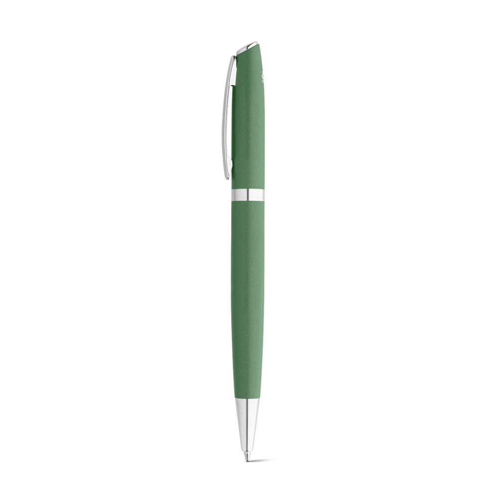 RE-LANDO-SET promotional writing set in green with custom logo branding