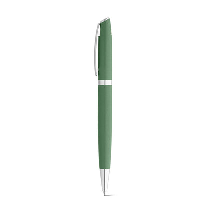 RE-LANDO-SET promotional writing set in green with custom logo branding