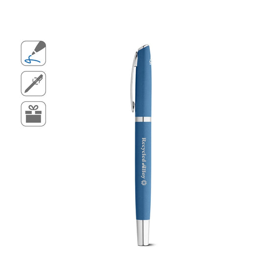 RE-LANDO-SET promotional writing set (complete set view) with custom logo branding