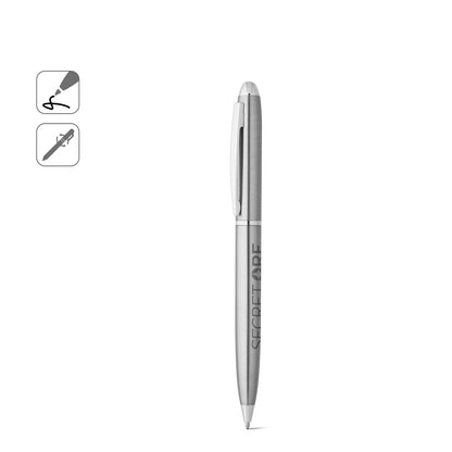 CHRIS promotional pen (complete set view) with custom logo branding
