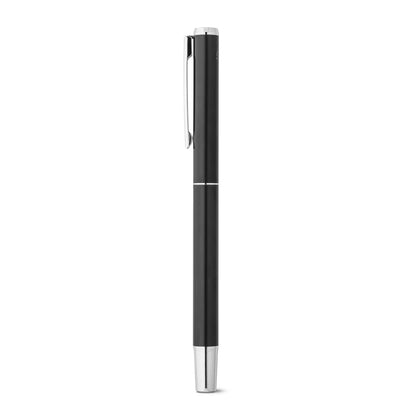 LEAH promotional writing set in black with custom logo branding