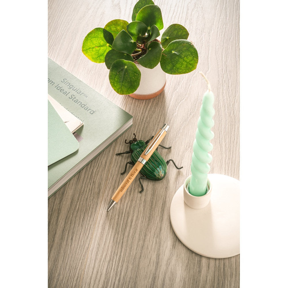 BAHIA II promotional pen with custom logo branding