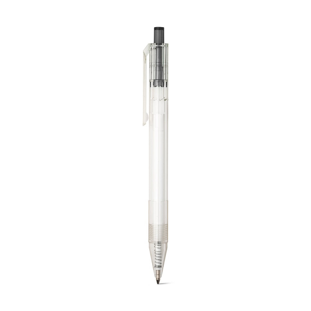 HARLAN promotional pen in black with custom logo branding