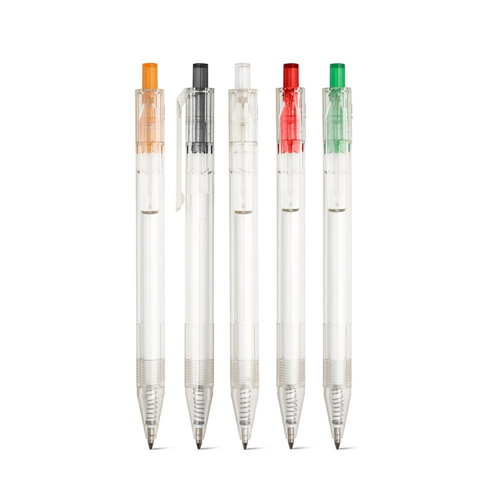 HARLAN promotional pen (complete set view) with custom logo branding