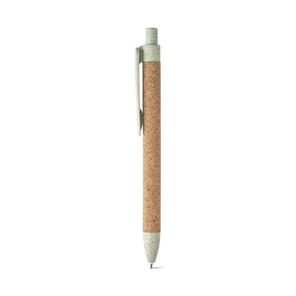 GOYA promotional pen in light green with custom logo branding