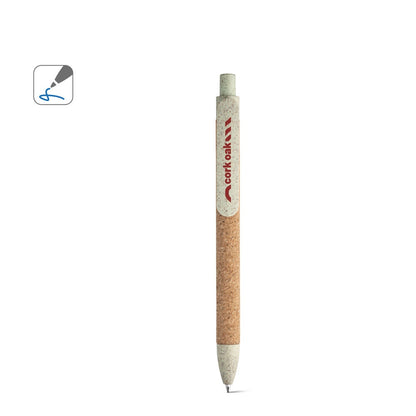 GOYA promotional pen (complete set view) with custom logo branding