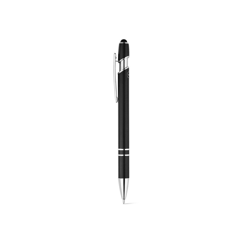 NEIL promotional pen in black with custom logo branding