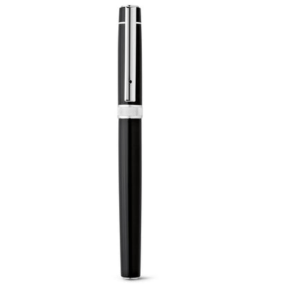 DOURO promotional writing set in black (detail view) with custom logo branding