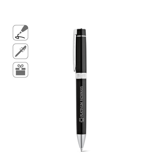 DOURO promotional writing set (complete set view) with custom logo branding