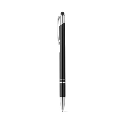 GALBA promotional pen in black with custom logo branding
