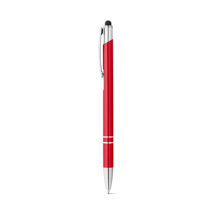 GALBA promotional pen in red with custom logo branding