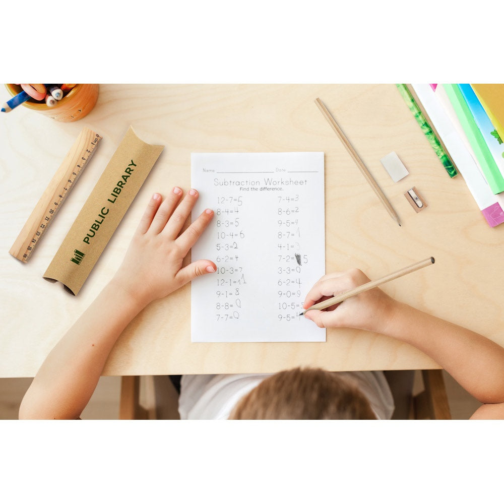 RHOMBUS promotional writing set with custom logo branding
