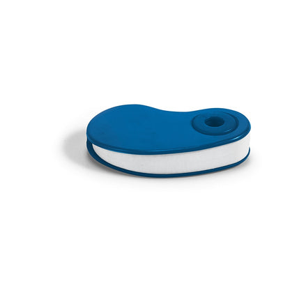 SIZA promotional desk accessory in blue with custom logo branding