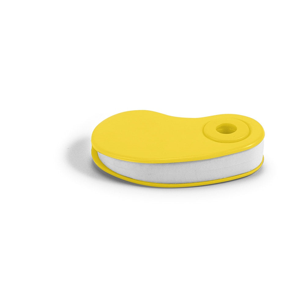 SIZA promotional desk accessory in yellow with custom logo branding