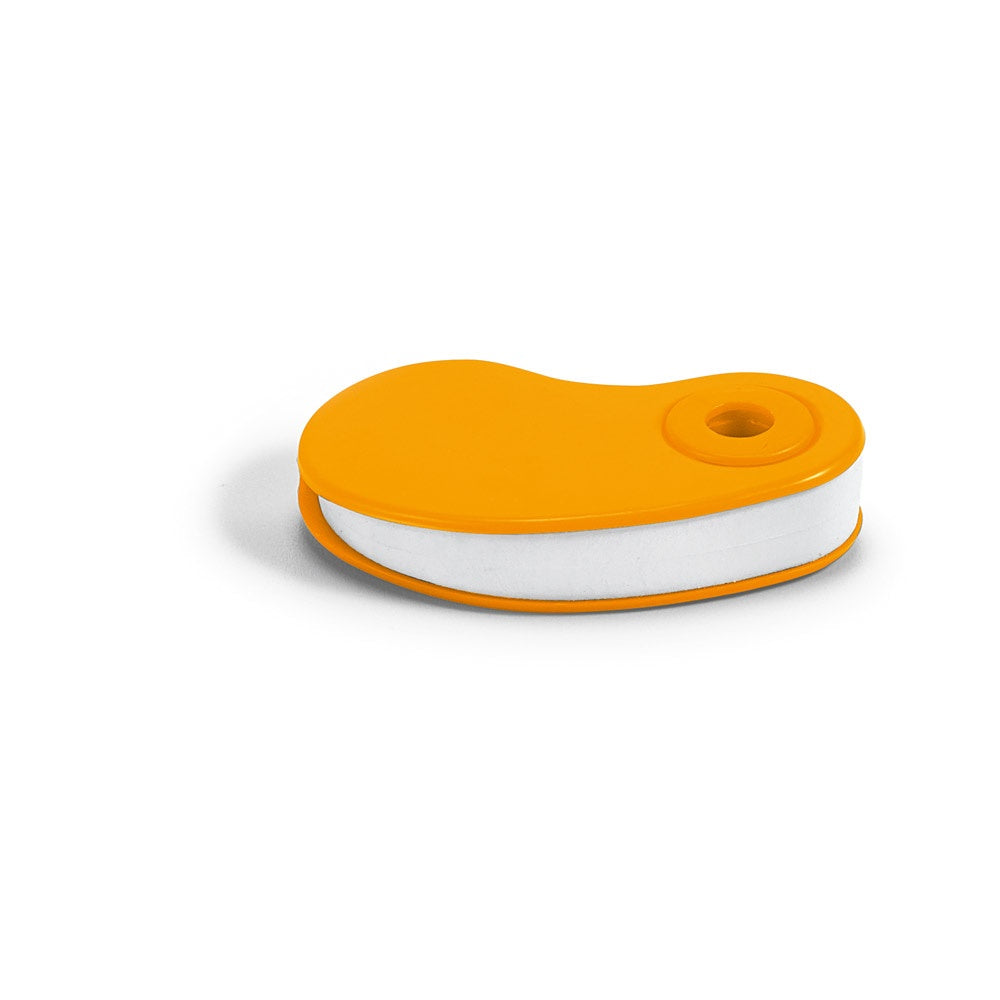 SIZA promotional desk accessory in orange with custom logo branding