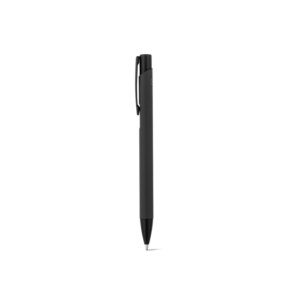 CLINT promotional pen in black with custom logo branding