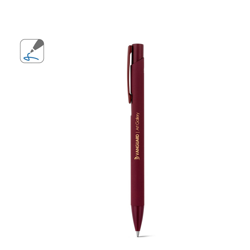CLINT promotional pen (complete set view) with custom logo branding