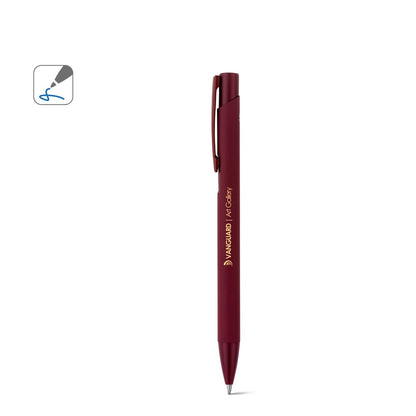 CLINT promotional pen (complete set view) with custom logo branding