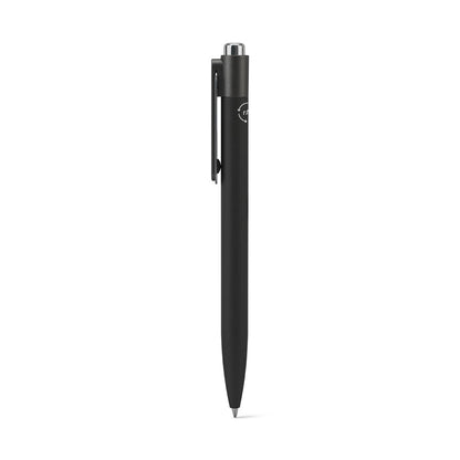 KYLIE promotional pen in black (detail view) with custom logo branding