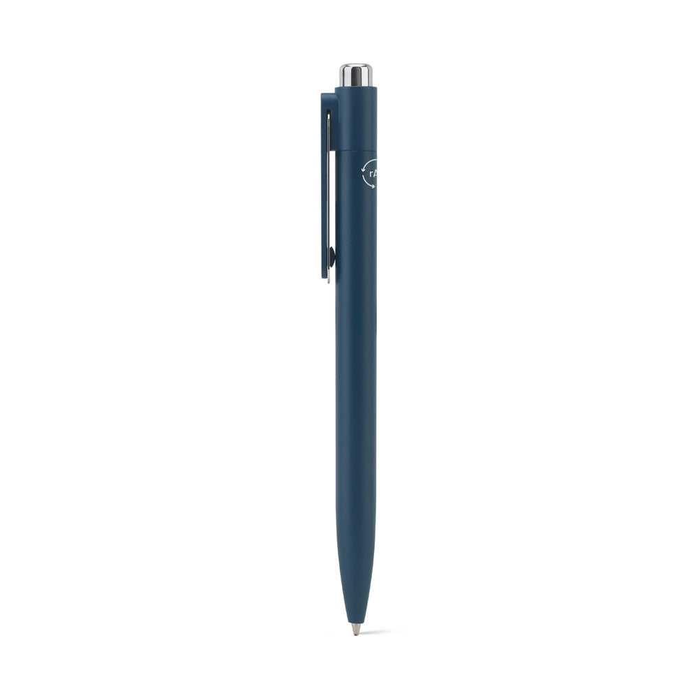 KYLIE promotional pen in blue (detail view) with custom logo branding