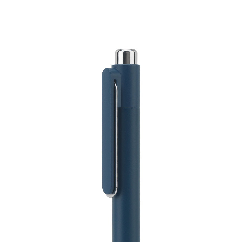 KYLIE promotional pen in blue with custom logo branding