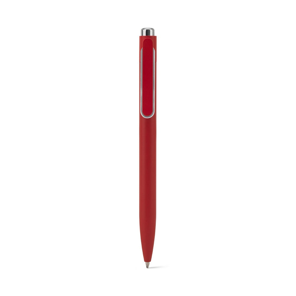 KYLIE promotional pen in red (detail view) with custom logo branding