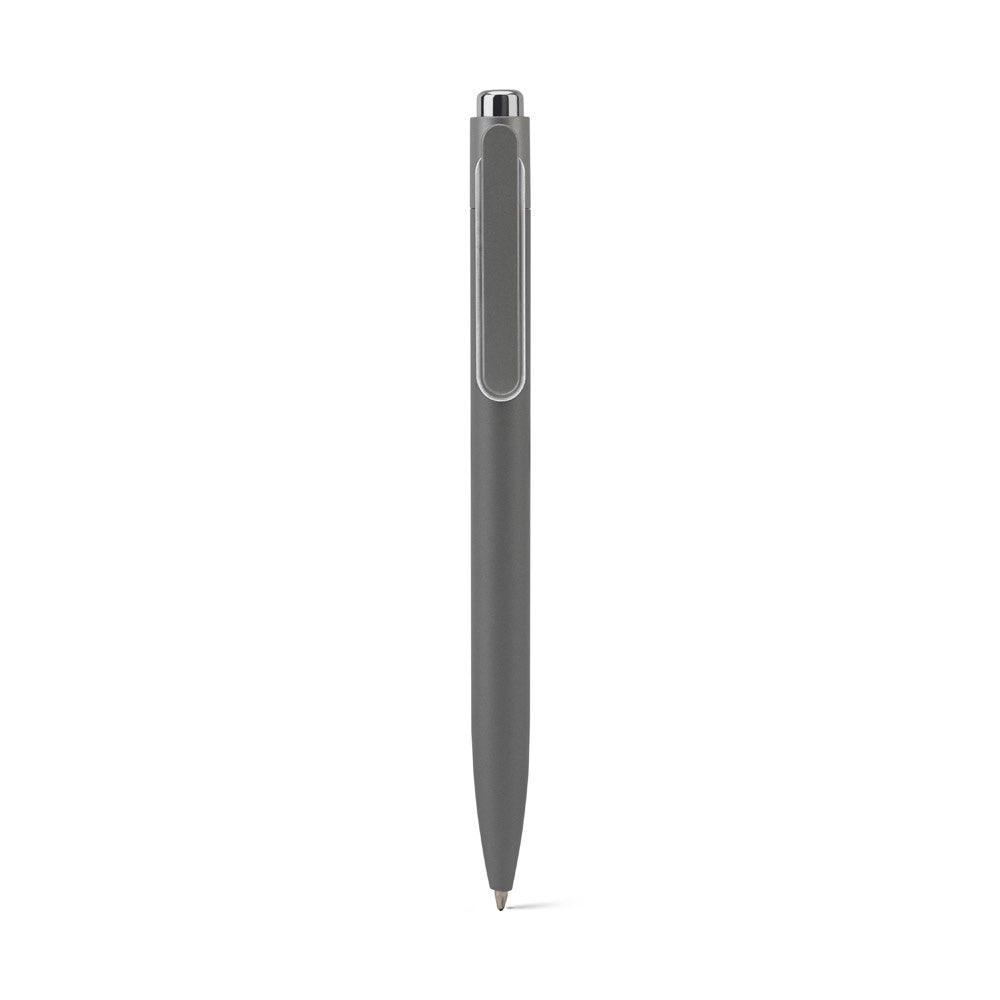 KYLIE promotional pen in light grey (detail view) with custom logo branding