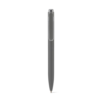 KYLIE promotional pen in light grey (detail view) with custom logo branding