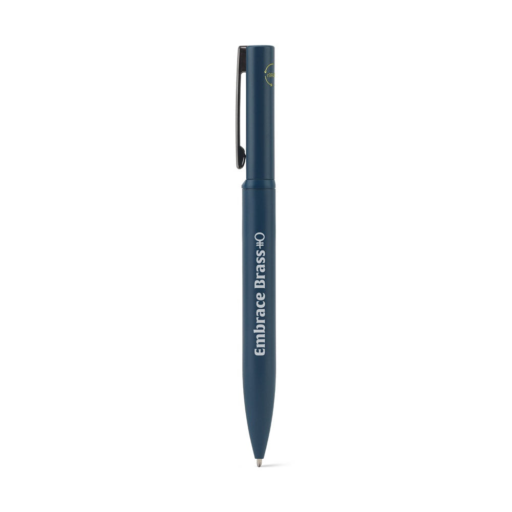 ELSIE promotional pen in blue with custom logo branding