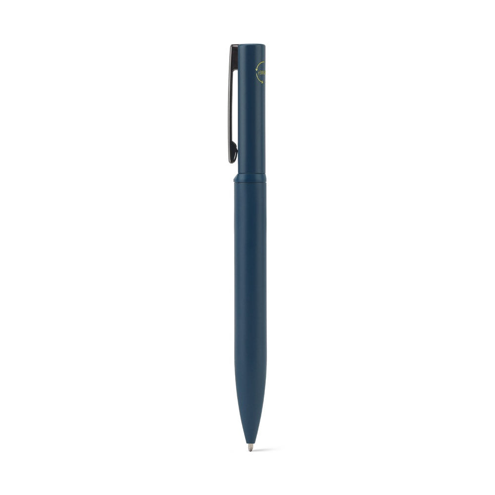 ELSIE promotional pen in blue (detail view) with custom logo branding