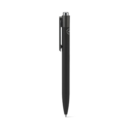 KYLIE SET promotional writing set in black (detail view) with custom logo branding