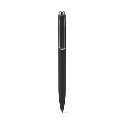 KYLIE SET promotional writing set in black (detail view) with custom logo branding