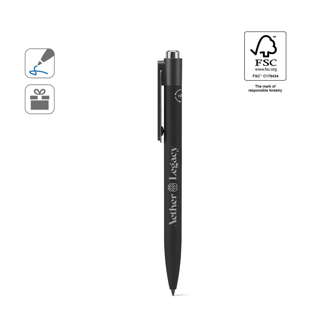 KYLIE SET promotional writing set (complete set view) with custom logo branding