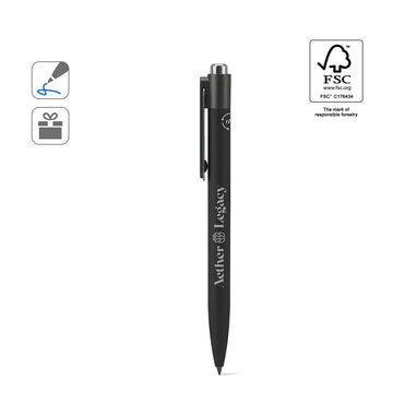 KYLIE SET promotional writing set (complete set view) with custom logo branding