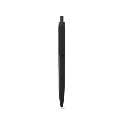 NOLWEN promotional pen in black (detail view) with custom logo branding