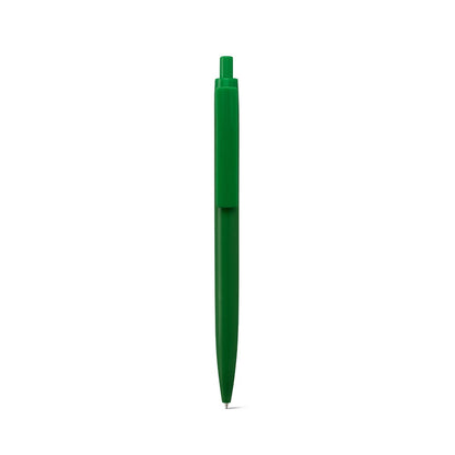 NOLWEN promotional pen in green (detail view) with custom logo branding