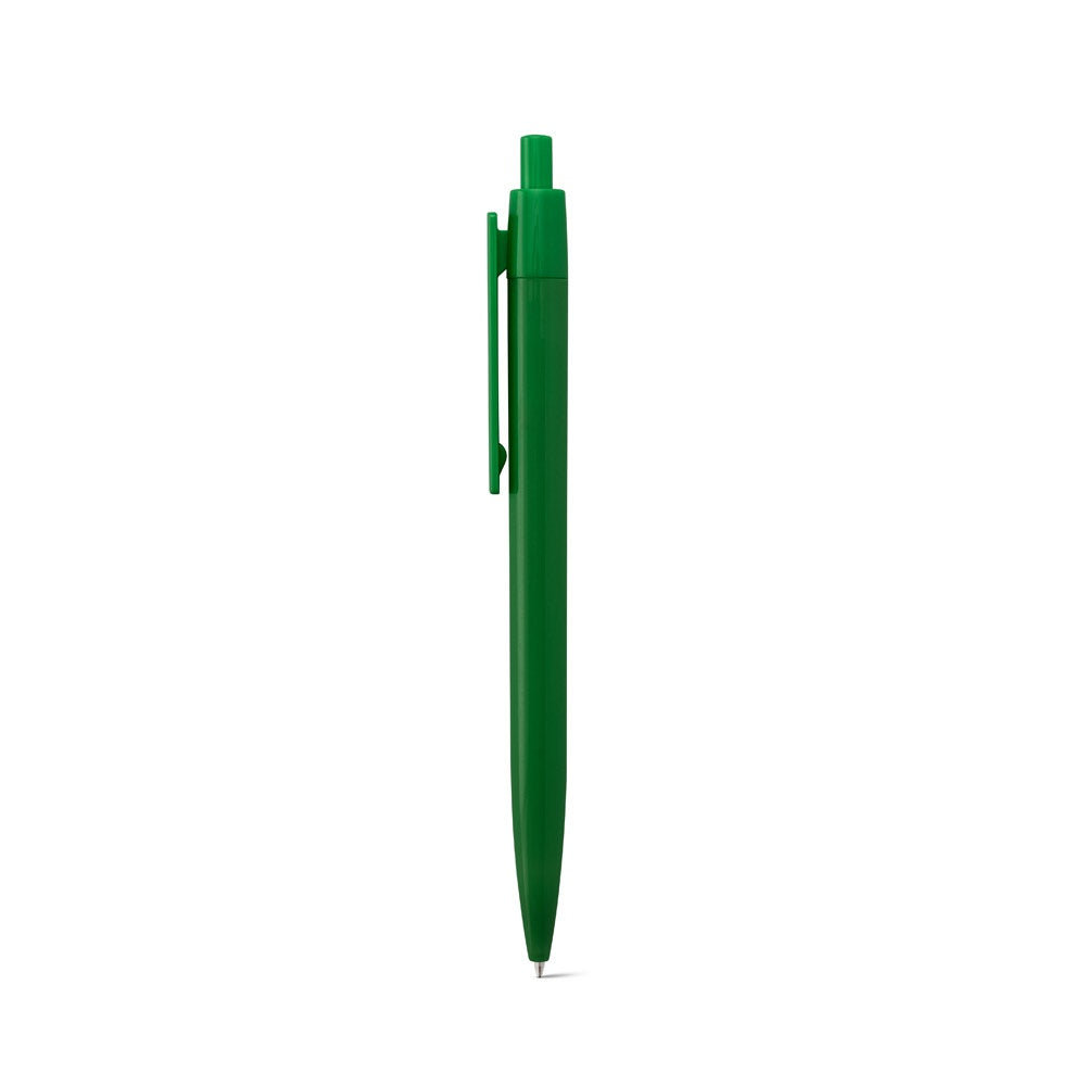 NOLWEN promotional pen in green (detail view) with custom logo branding