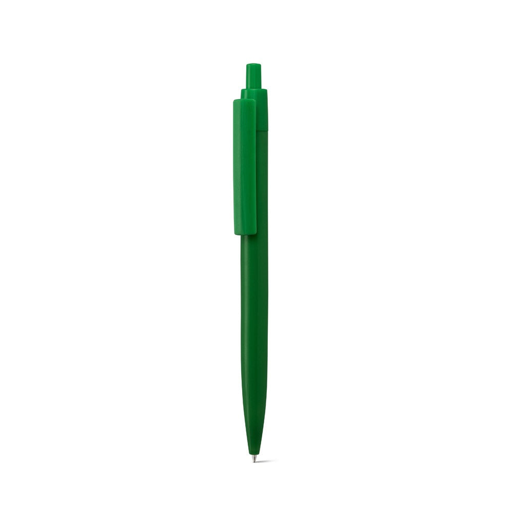 NOLWEN promotional pen in green with custom logo branding