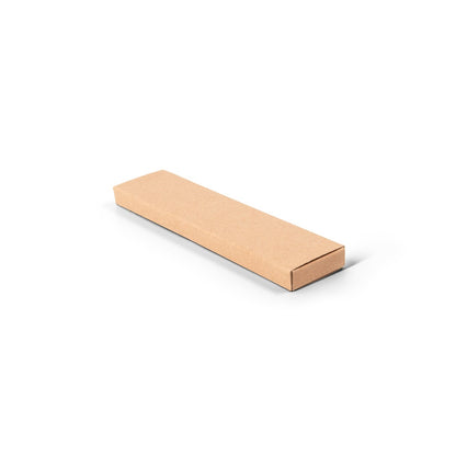 GEOFFREY promotional writing set in natural (gift box packaging) with custom logo branding
