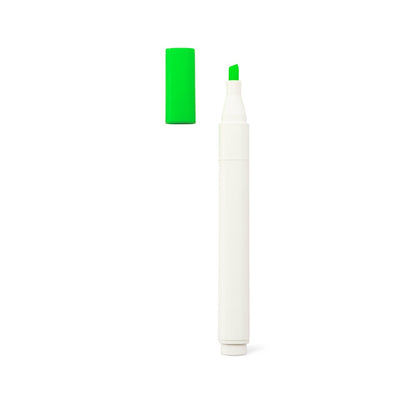 HARRISON promotional pen in light green (detail view) with custom logo branding