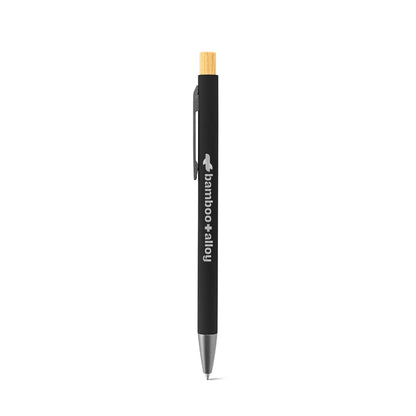 ZYLEN promotional pen in black with custom logo branding