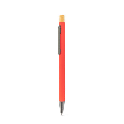 ZYLEN promotional pen in red with custom logo branding