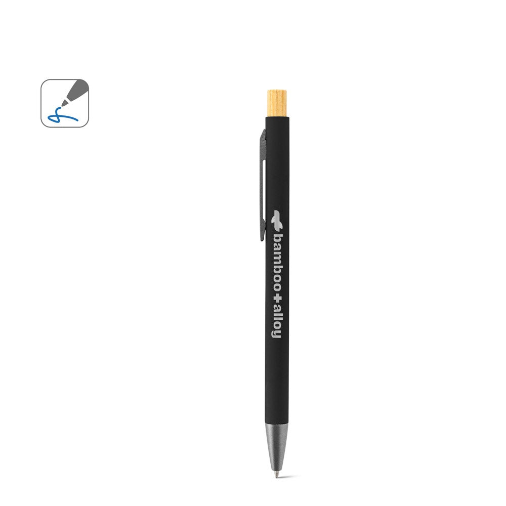 ZYLEN promotional pen (complete set view) with custom logo branding