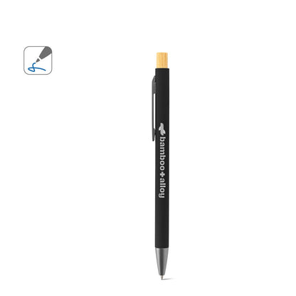 ZYLEN promotional pen (complete set view) with custom logo branding